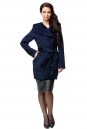 Женское пальто из текстиля с капюшоном 8001878