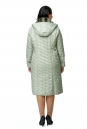 Женское пальто из текстиля с капюшоном, отделка искусственный мех 8011858-3