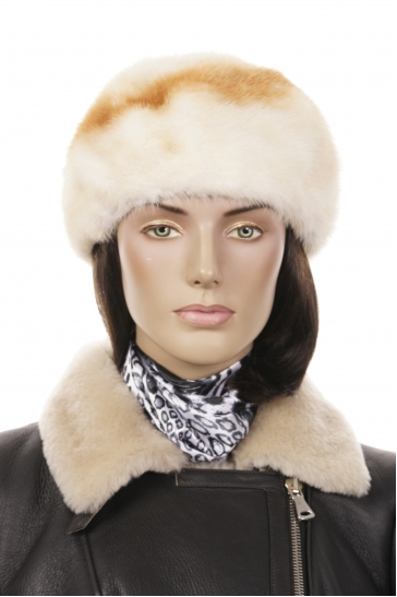 Шапка женская из норки