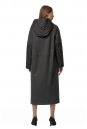 Женское пальто из текстиля с капюшоном 8017028-3