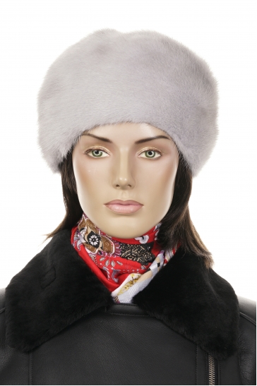 Шапка женская из норки