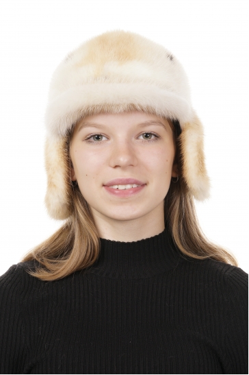 Шапка женская из норки