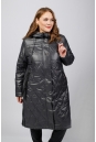 Женское пальто из текстиля с капюшоном 8023414-9