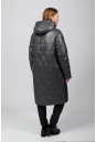 Женское пальто из текстиля с капюшоном 8023414-11