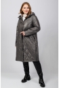 Женское пальто из текстиля с капюшоном 8023415-6